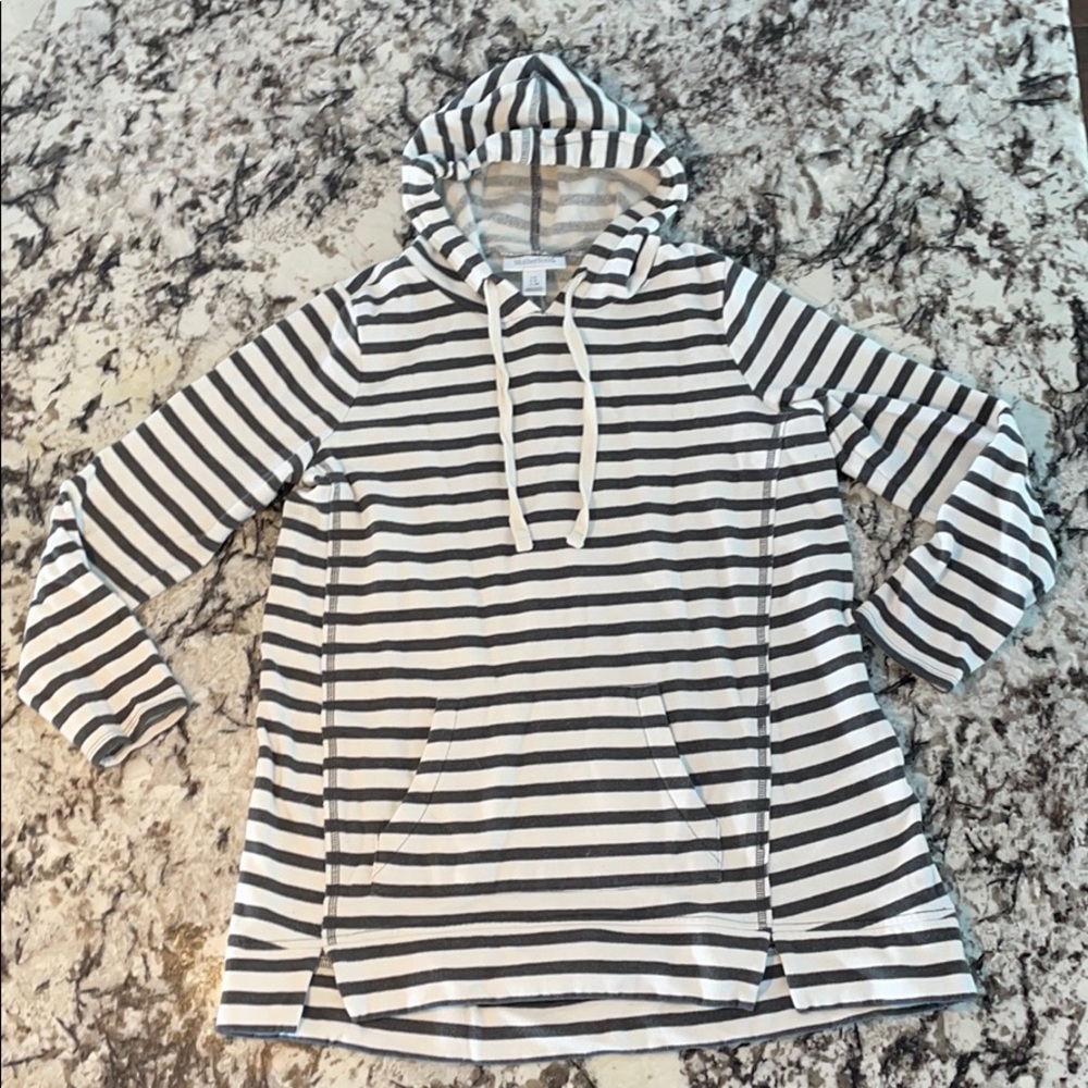 Motherhood Maternity striped hoodie